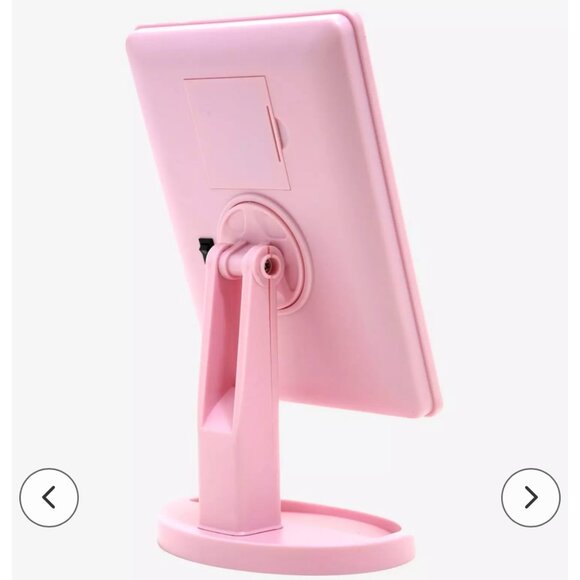 Light Up LED Vanity Mirror - Pink - Picture 6 of 10